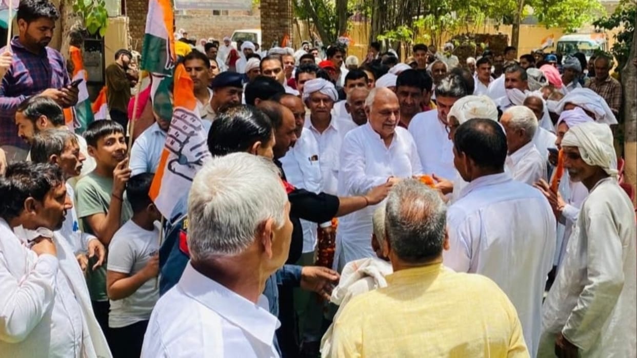 Former Haryana CM Bhupinder Singh Hooda taunted the BJP