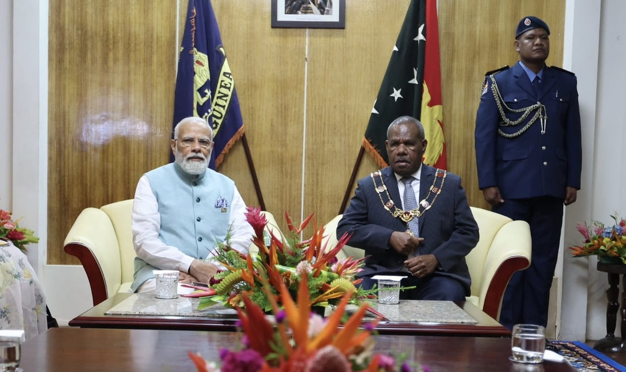 PM Modi visit to Papua New Guinea is very important to curb China dominance