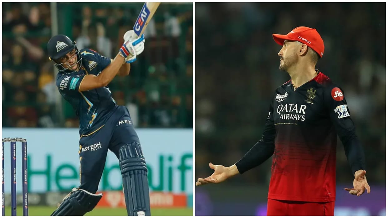 RCB vs GT Highlights Bangalore Vs Gujarat Today Match Scorecard Chinnaswamy Stadium