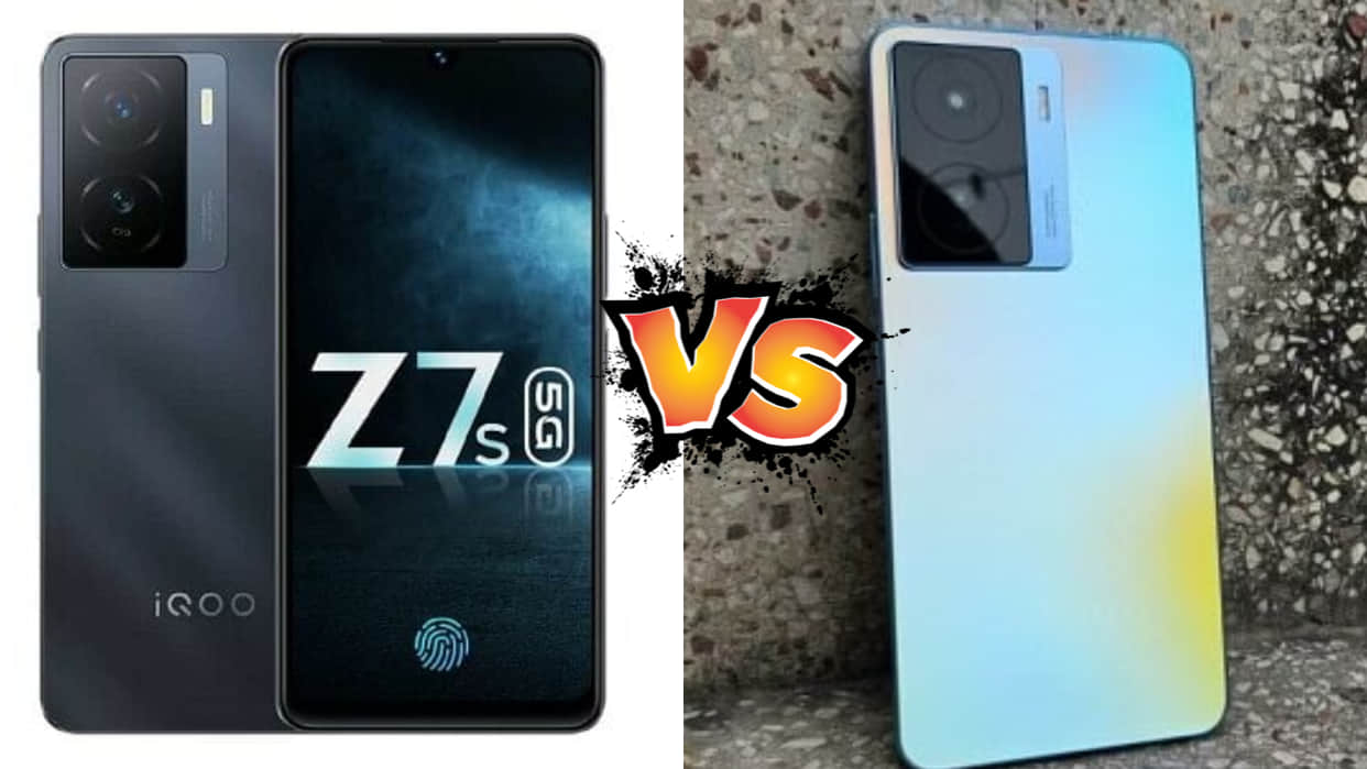 iQoo Z7s vs iQoo Z7 Difference between the two iQoo smartphones and which is best under 20k