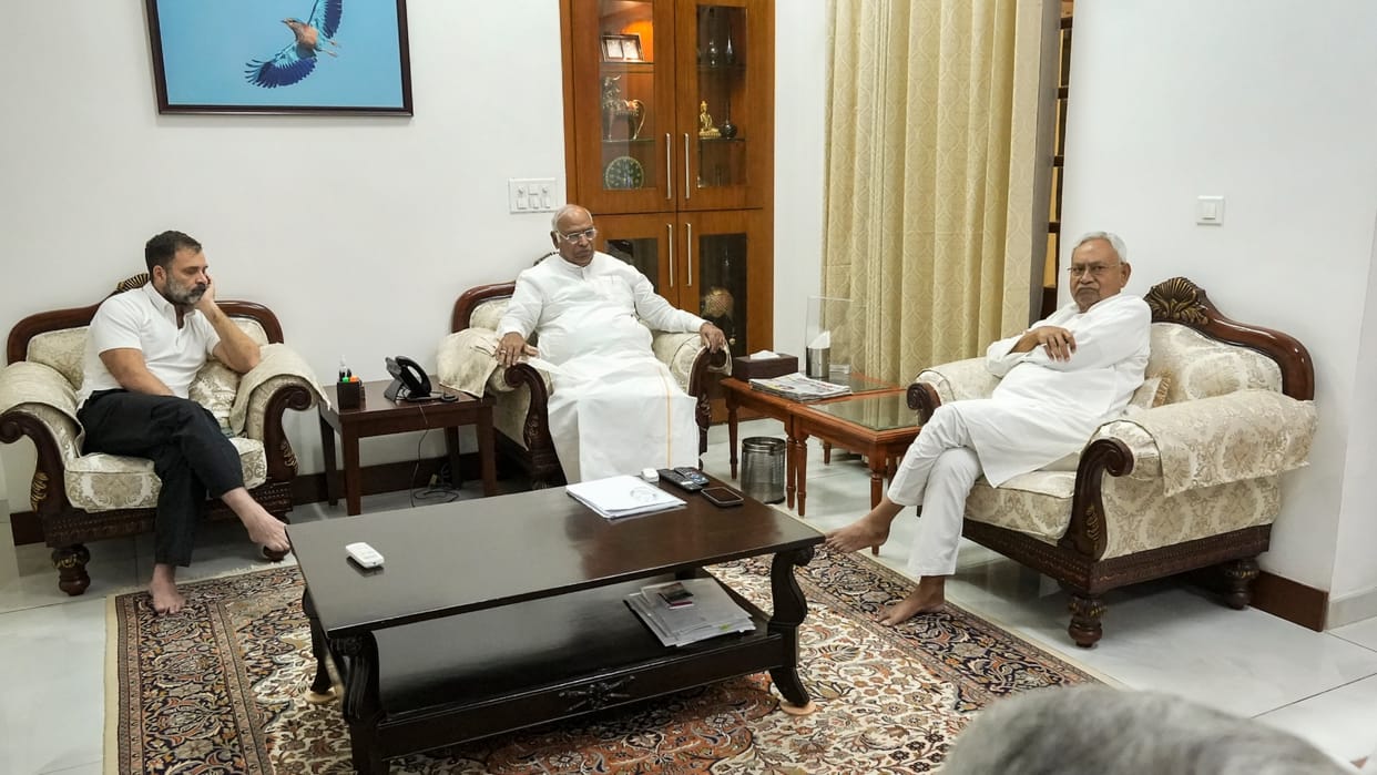 After Rahul Gandhi in Bihar opposition meeting congress demand two minister in nitish kumar cabinet expansion