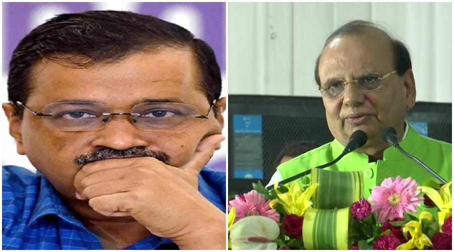सीएम केजरीवाल और उपराज्यपाल वीके सक्सेना