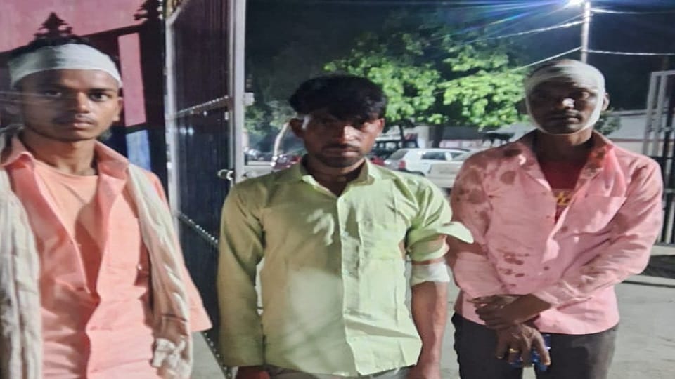 People of girl s family beat up people of groom s side In Hasanpur of Amroha