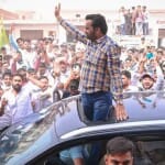किसान महापंचायत के लिए पहुंचे हनुमान बेनीवाल