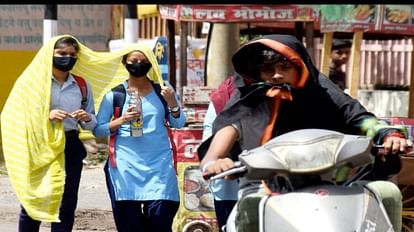 bad condition due to heat in Agra temperature reached above forty five degrees