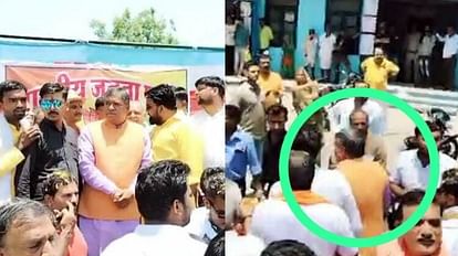 Politics: BJP विधायक को राजपूत समाज ने सिखाया सबक, स्वागत करवाने नहीं पहुंचे लोग, MLA मंच छोड़कर भागे Politics Rajput society taught lesson BJP MLA people did not come to welcome him MLA ran away from stage
