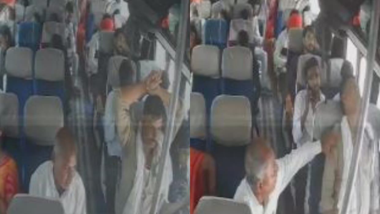 Dhar News Conductor died in a passenger bus going from Kukshi to Indore