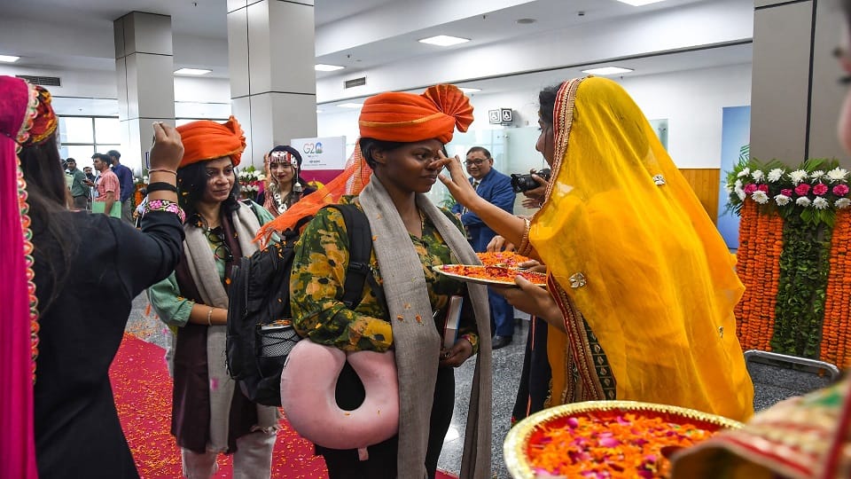 G20 meeting: Warm welcome to foreign guests, foreigner said .. Namaste Namaste
