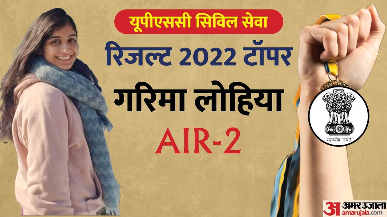 UPSC CSE Final Result 2022 Topper Garima Lohia from Buxar Bihar IAS Success Story