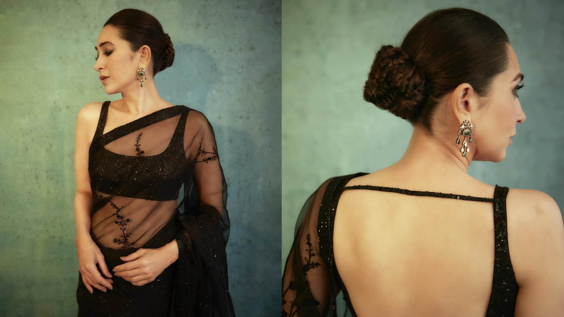 Hairstyle For Summer simple bun hairstyle of Kareena kapoor and karishma kapoor