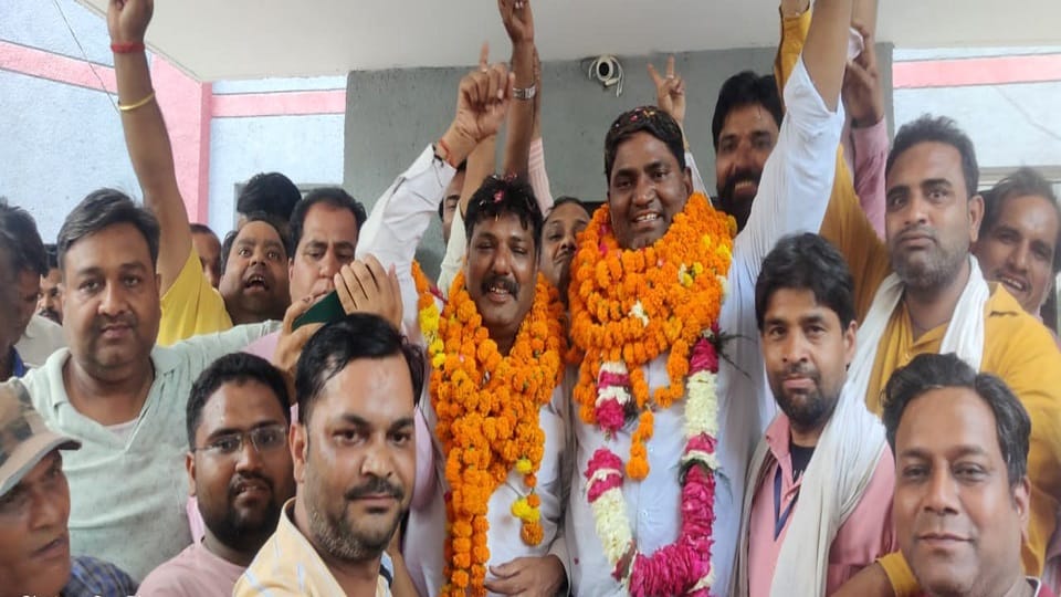 Sanjay became the president of Municipal Corporation Employees Welfare Association
