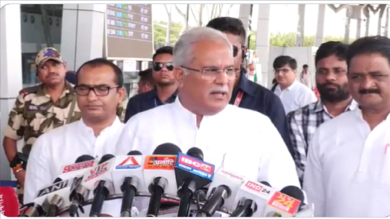 CG CM bhupesh baghel said on bjp Regarding Jhiram case 2013