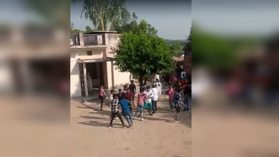Roorkee News lathi charge between Barati and villagers