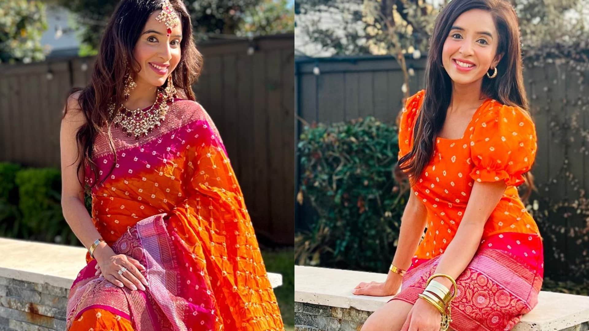 Fashion how Recreate Wedding Saree in many other outfits