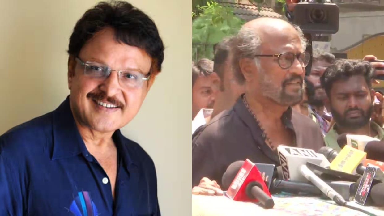 Sarath Babu Death Superstar Rajinikanth visits Veteran actor house to pay last respects said this about him