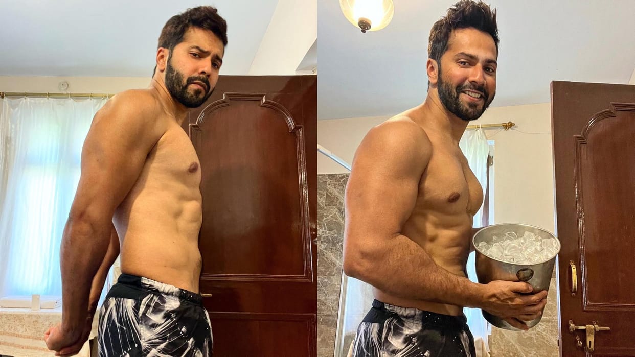 Tanning Removing Tips Varun Dhawan take ice bath how to remove tanning with ice in hindi