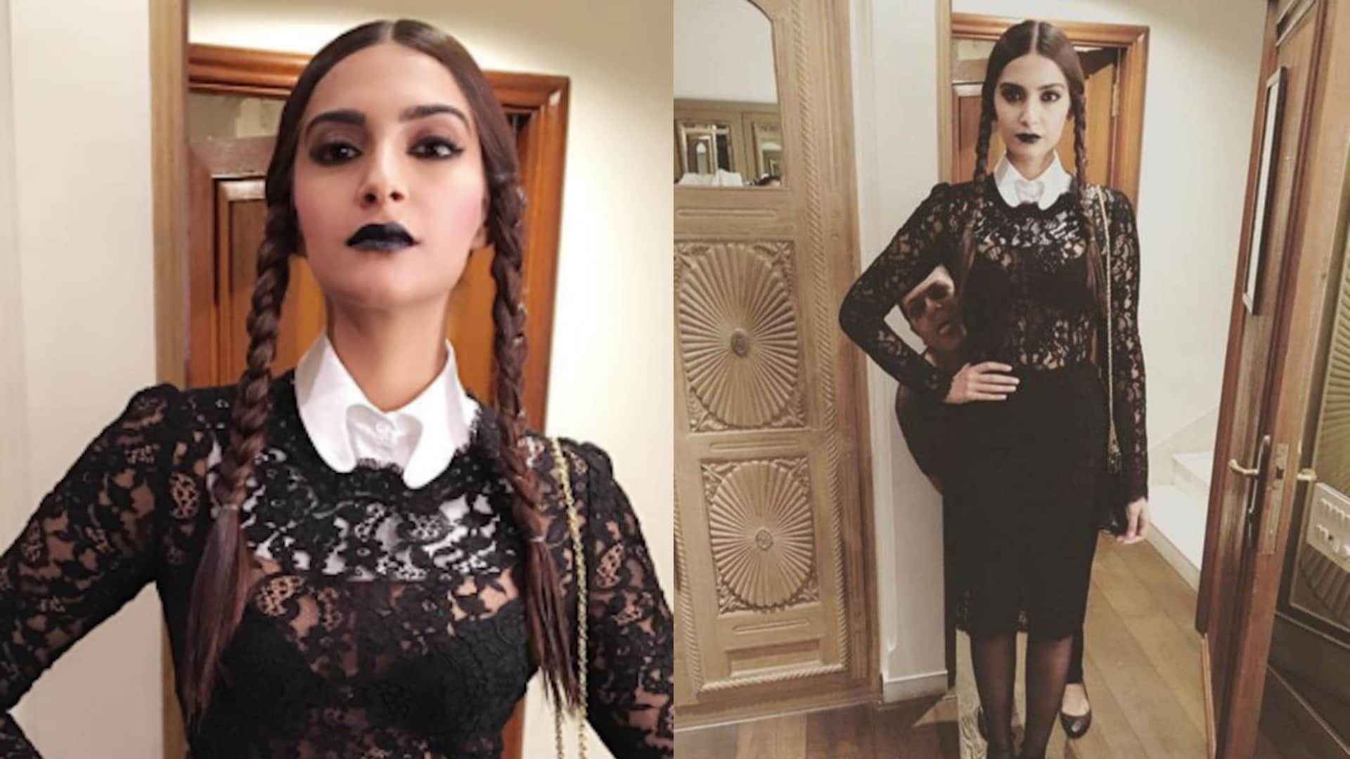 Fashion urvashi rautela to Aishwarya Rai put Unique black and blue Lipstick