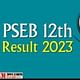 PSEB 12th result 2023