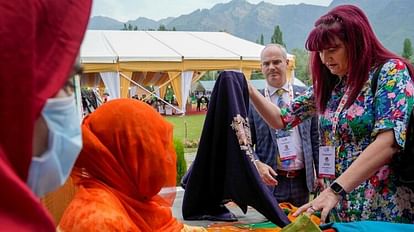 G20 meeting in Srinagar: Village women got international platform now Kashmiri products also on e commerce