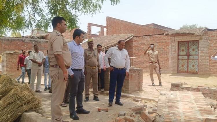 Chhajja took away happiness in Unnao, mourning over the death of two innocents, SDM assured help