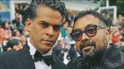 Cannes: 'कान' में अनुराग-विक्रमादित्य मोटवानी ने की जमकर मस्ती, वीडियो देख छूट जाएगी हंसी Cannes 2023 Kennedy Director Anurag Kashyap Vikramaditya Motwane Video Viral