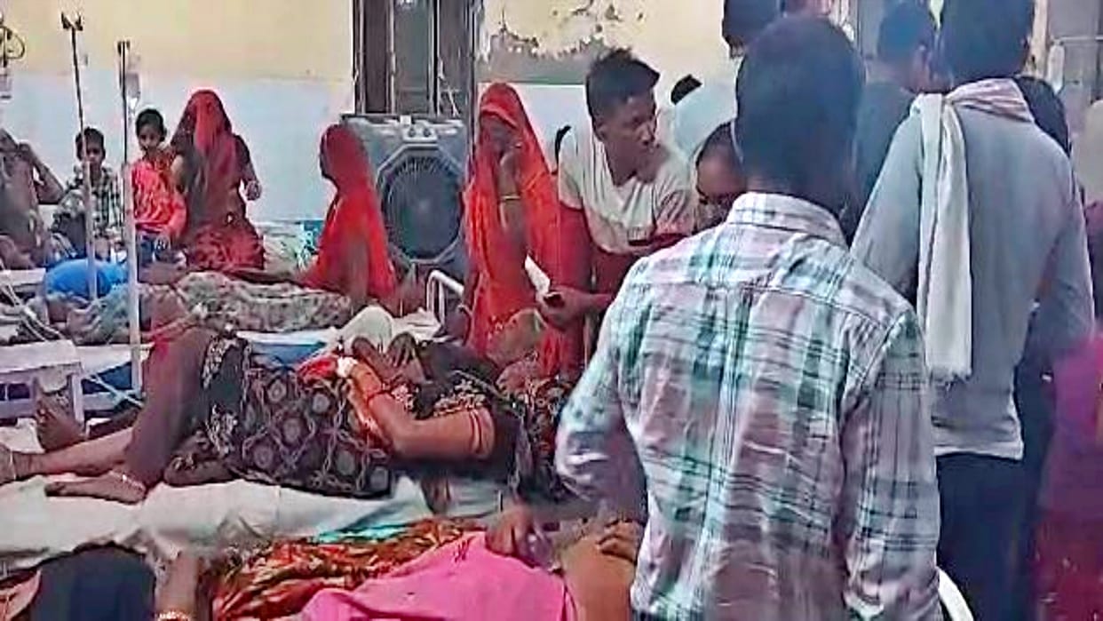 Alwar News 150 people ill due to food poisoning in Khedli
