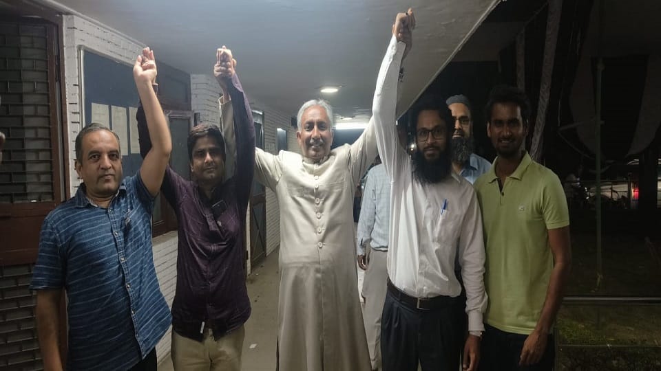 Prof Mohammad Khalid became president and Obaid Ahmed elected as secretary in AMUTA