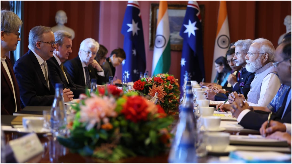 prime minister narendra modi holds bilateral meeting with Australian counterpart Anthony Albanese in Sydney
