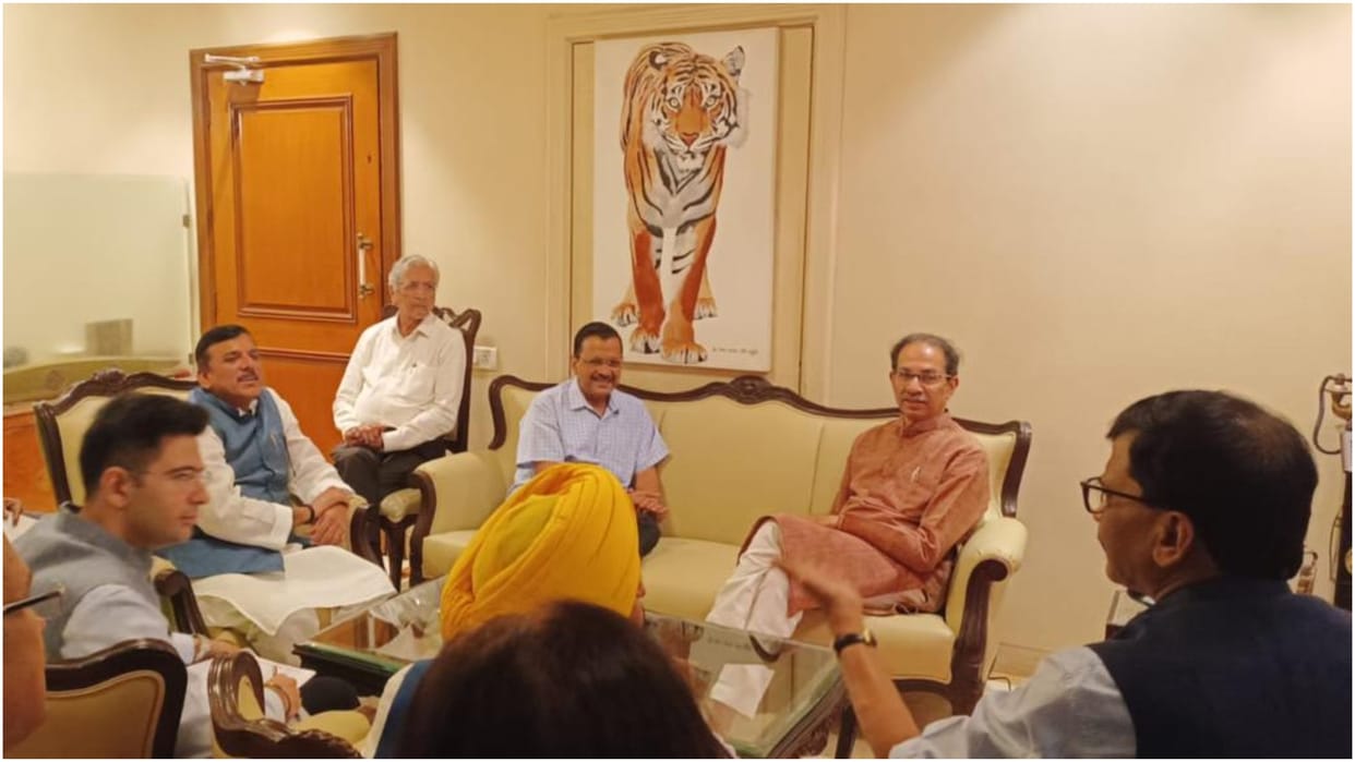 Delhi CM Kejriwal will meet Uddhav Thackeray today seeking support against Centre ordinance