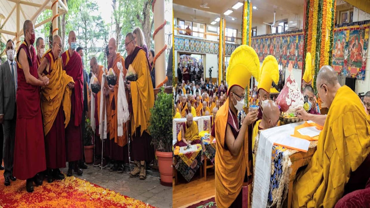 Tibetan religious leader Dalai Lama said Buddhism is developing every day in China, can live for 20-30 more ye