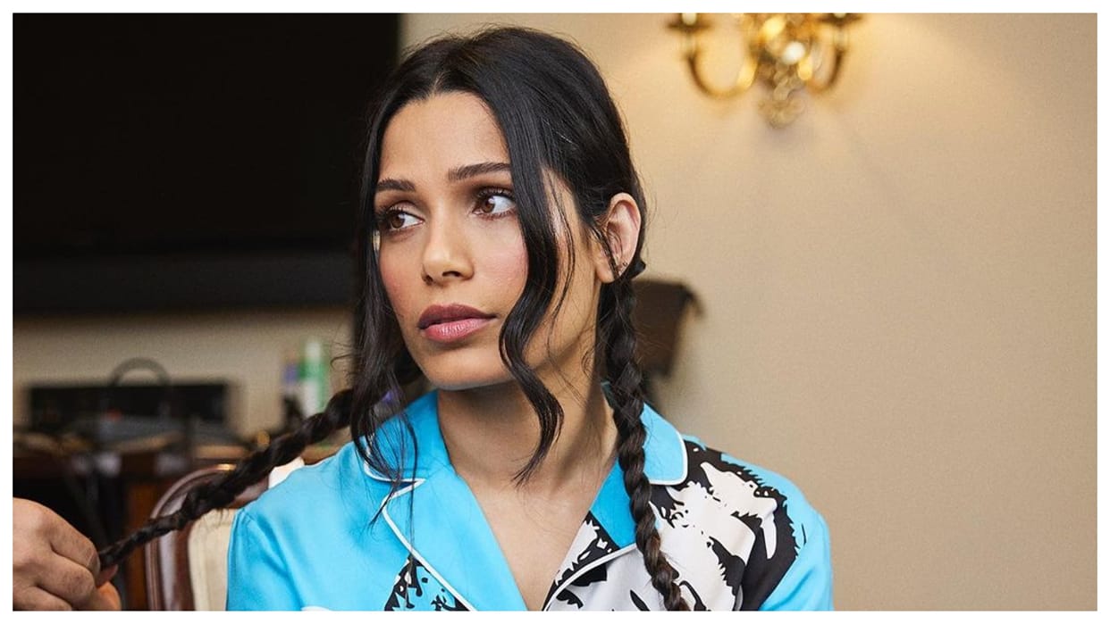 Freida Pinto talks about her postpartum journey says my husband Cory said you need to start seeing a therapist