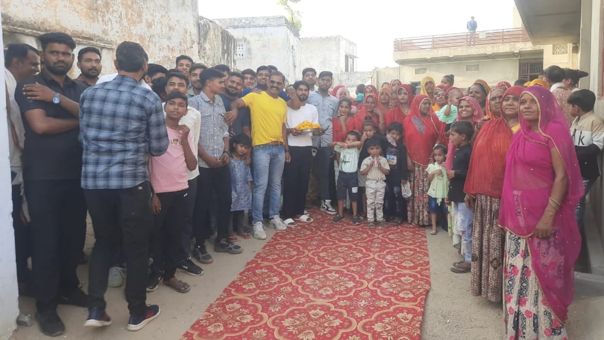 Five generation joint family of 185 members live happily in Ramsar village of Ajmer