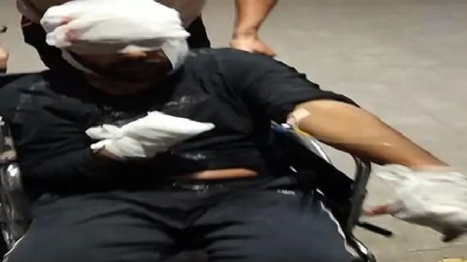 Late night hooliganism in Jalandhar, attackers cut off young man hand with sharp weapons, attacked him on head