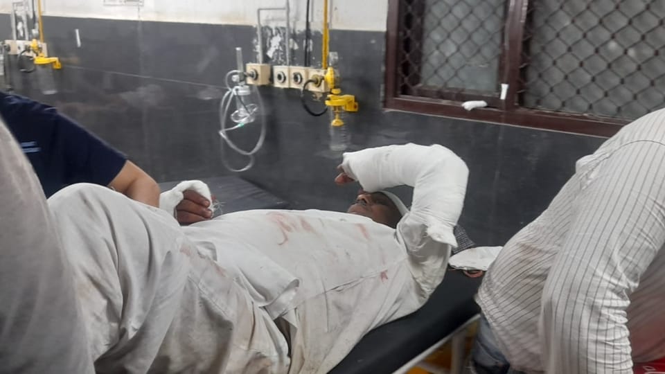 jammu city news: Deadly attack on Congress councilor Rachpal Bhardwaj who is walking outside the house
