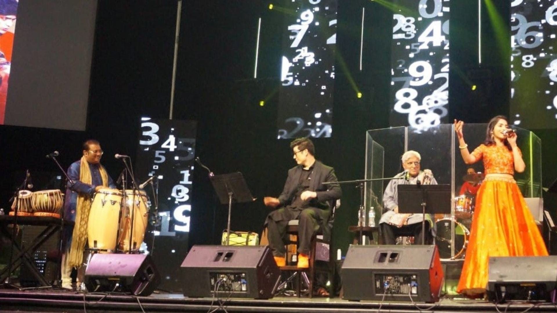 Main Koi Aisa Geet Gaoon Javed Akhtar concert with Hitesh Prasad and Dharmesh Joshi in America And Canada