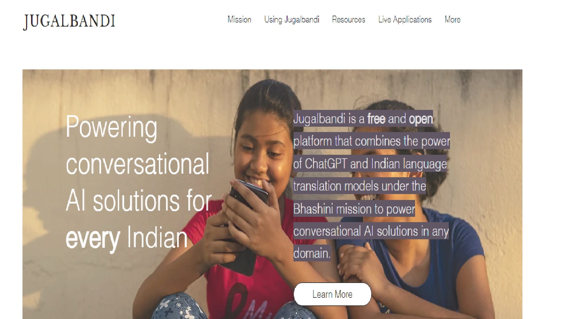 Indian Group Working on Accessibility Focused AI Assistant Jugalbandi Bot