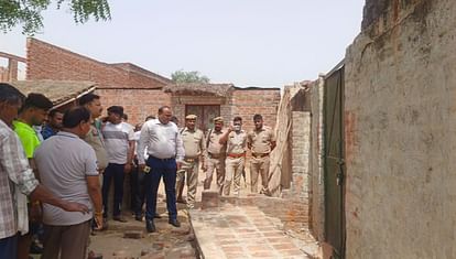 Chhajja took away happiness in Unnao, mourning over the death of two innocents, SDM assured help