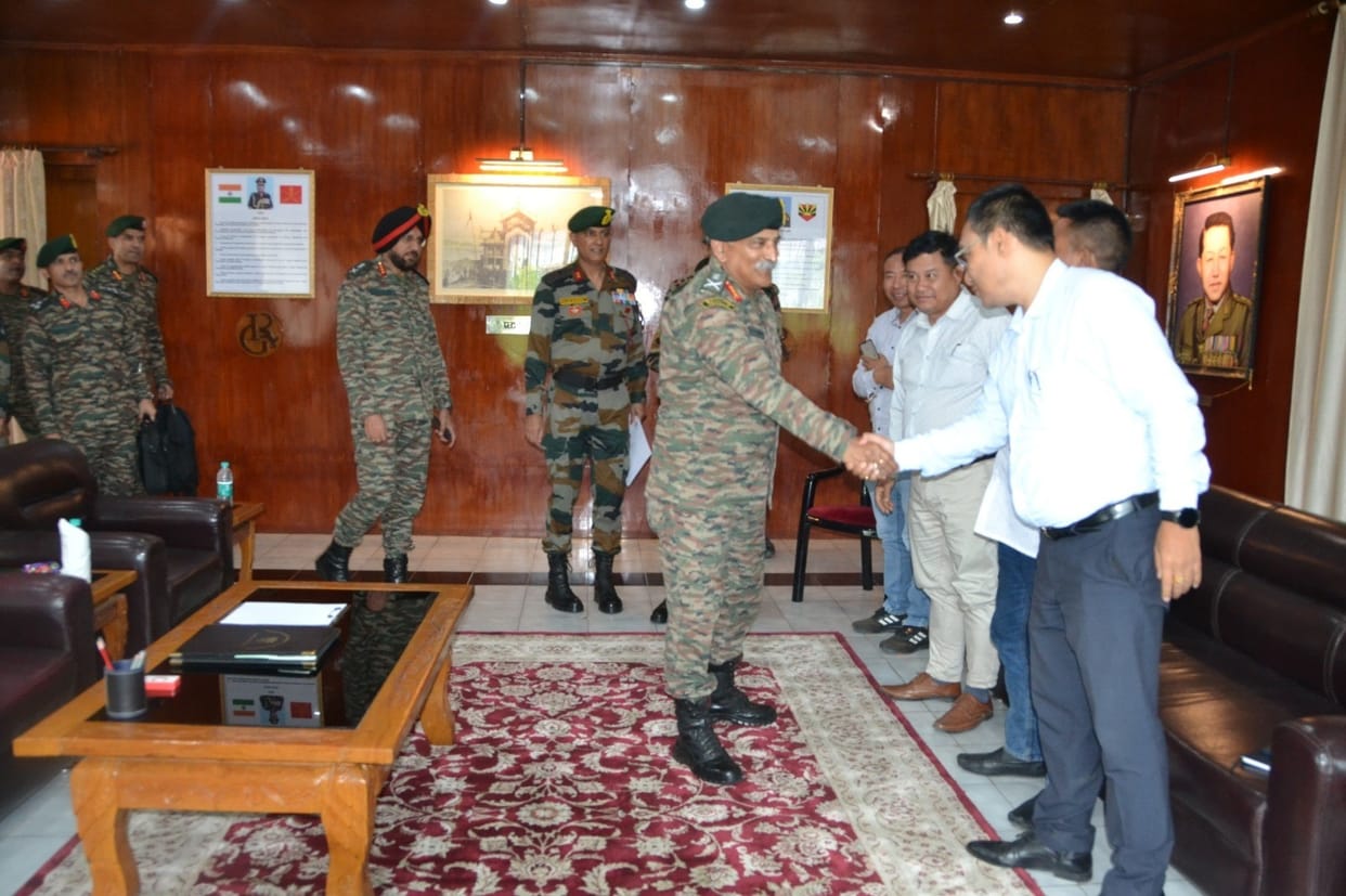 Lt Gen said- Everyone should come forward for the development of Manipur