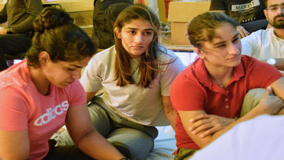 पहलवानों का धरना (फाइल फोटो)