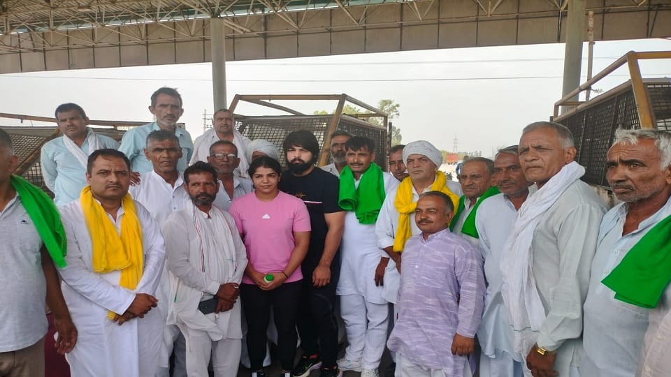 Wrestler Sakshi Malik reached Ramayana toll in Hisar, said- our movement will continue till we get justice