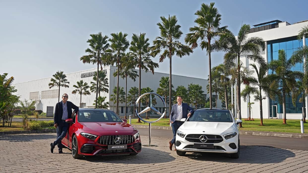 2023 Mercedes Benz A 200 Limousine Facelift and 2023 Mercedes AMG A 45 S 4MATIC Facelift Launched in India