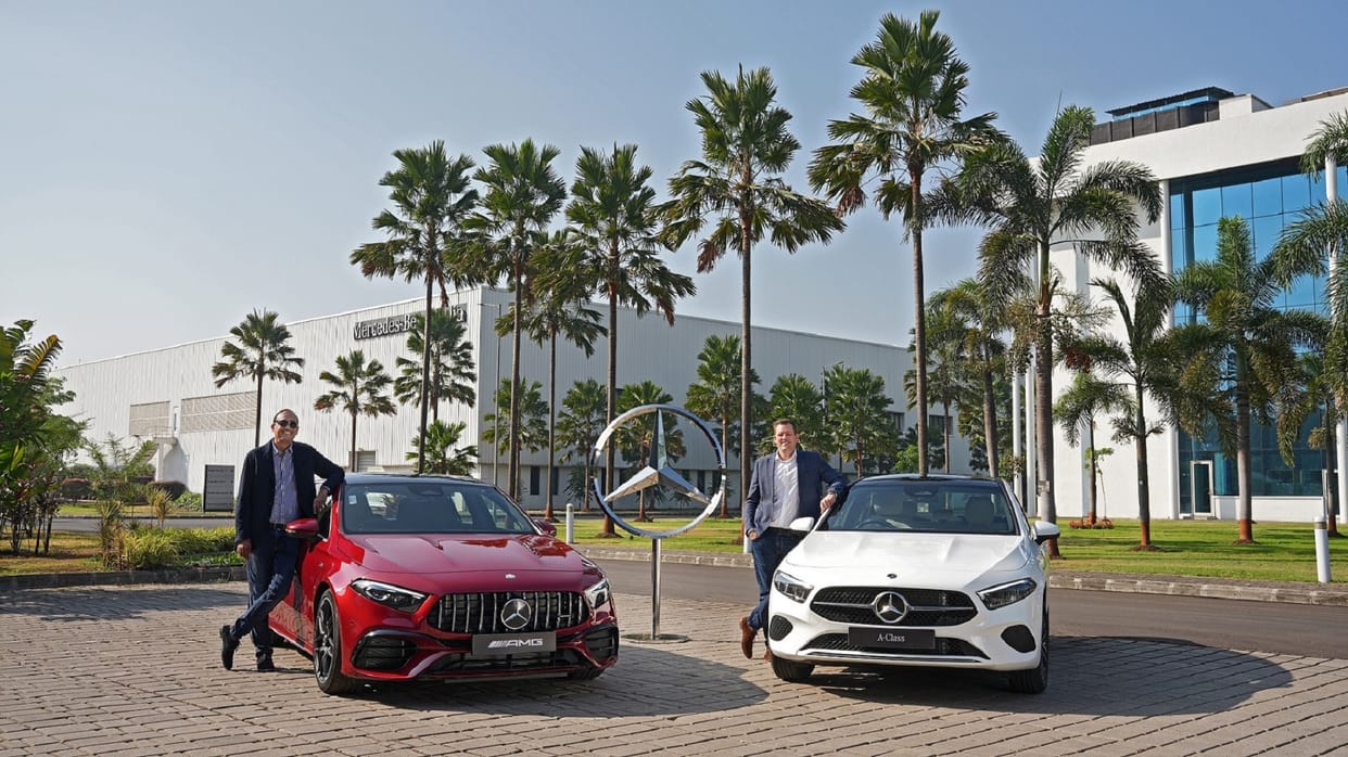 2023 Mercedes Benz A 200 Limousine Facelift and 2023 Mercedes AMG A 45 S 4MATIC Facelift Launched in India