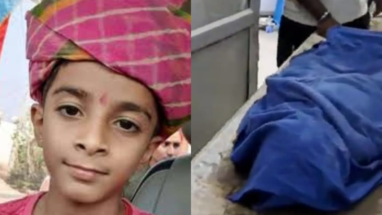 Pali News Innocent child dies due to drowning in tank Nanihal came to spend the holidays
