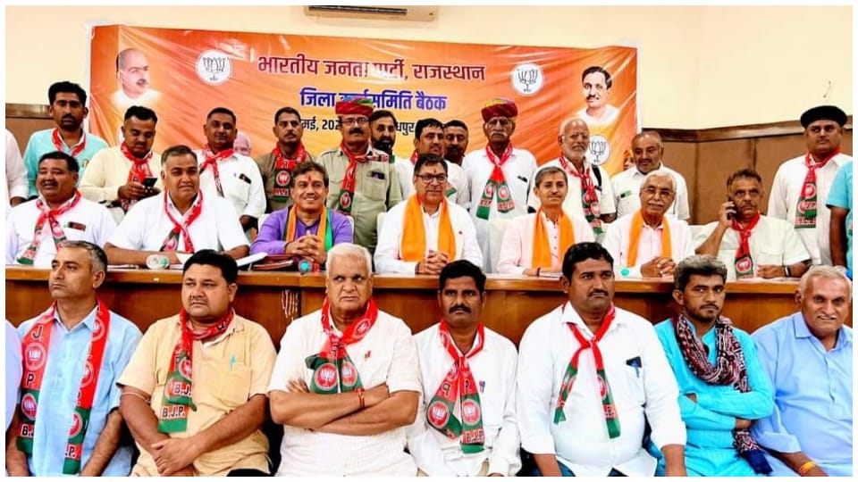 Rajasthan BJP Satish Poonia attacked CM Ashok Gehlot in Jodhpur