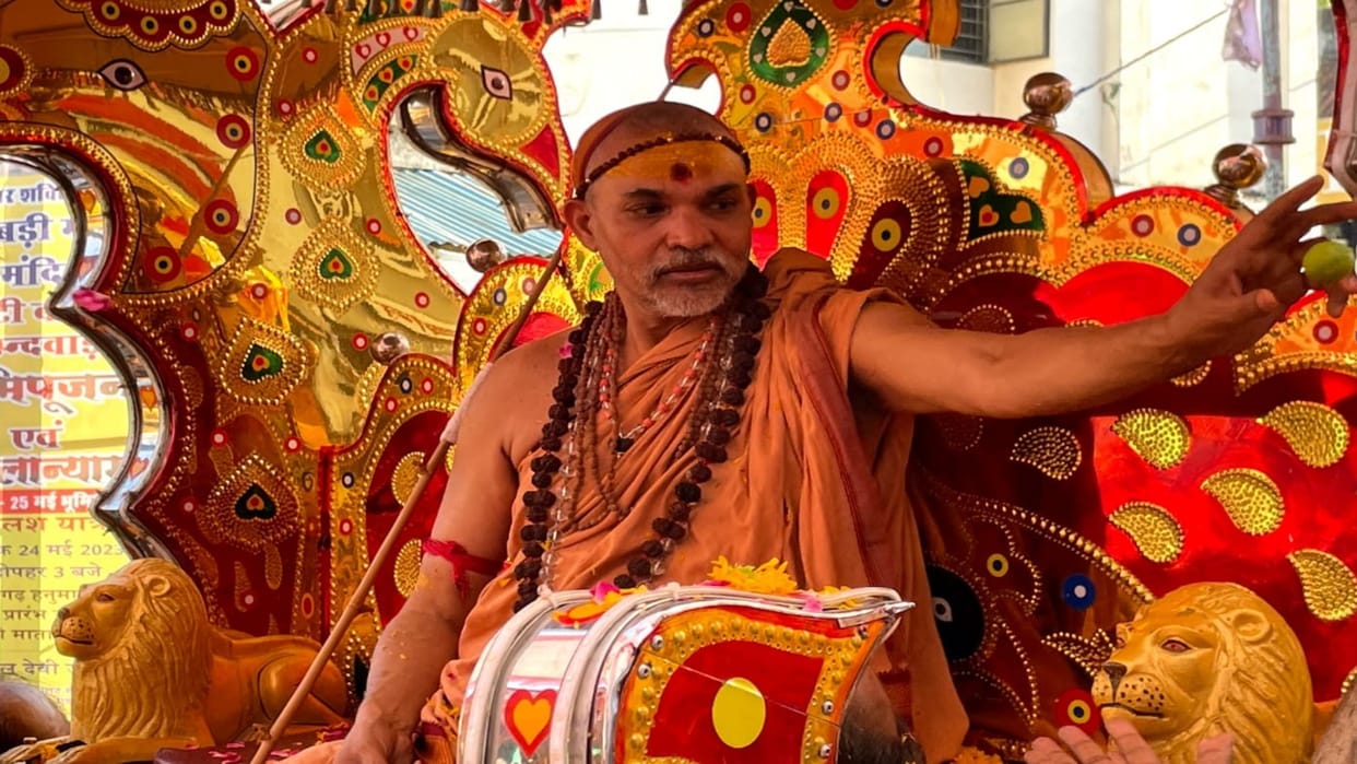 Shankaracharya Avimukteshwaranand was welcomed from Chaurai to Chhindwara
