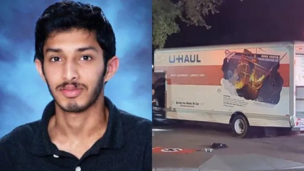 Indian-origin teen deliberately crashes truck into a White House barrier; says he wanted to kill JOE BIDEN