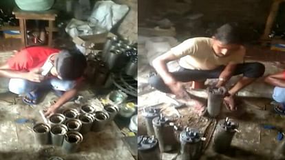 Hathras News: नई समरसेबल लगी है, कहीं यह नकली तो नहीं, नकली समर बनाने का वीडियो वायरल Video of making fake summer viral