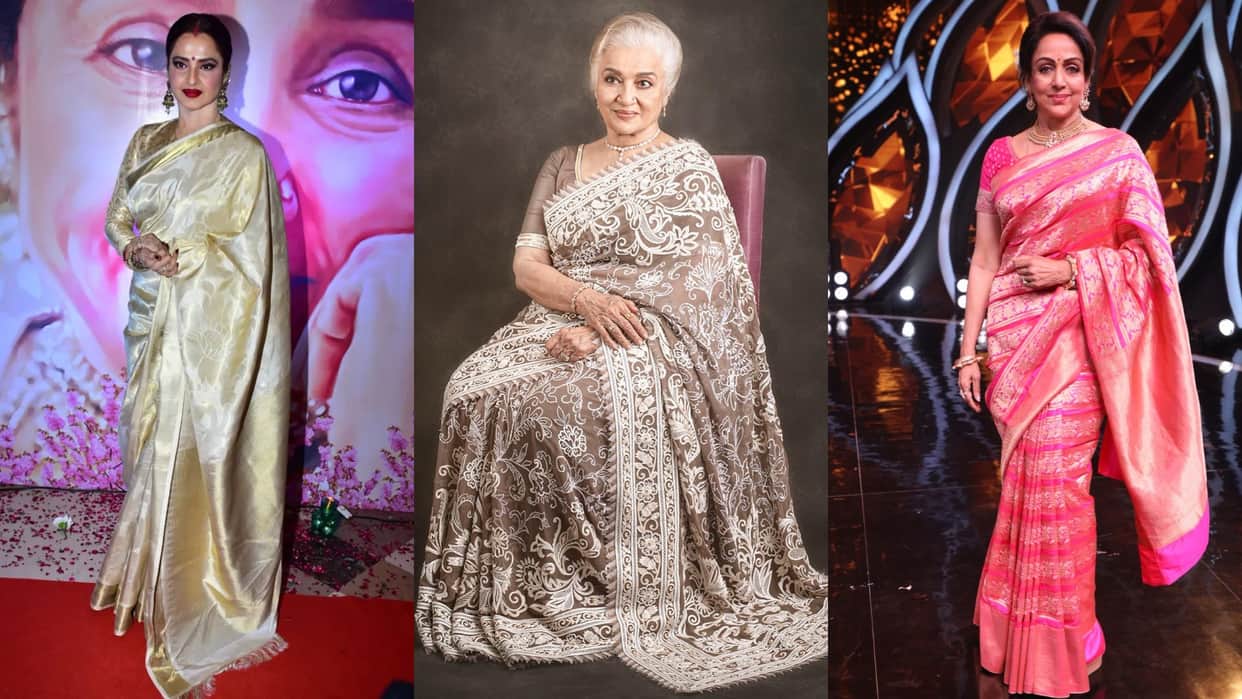 These Actresses Looks Amazing in Saree From Hema Malini to Sharmila Tagore