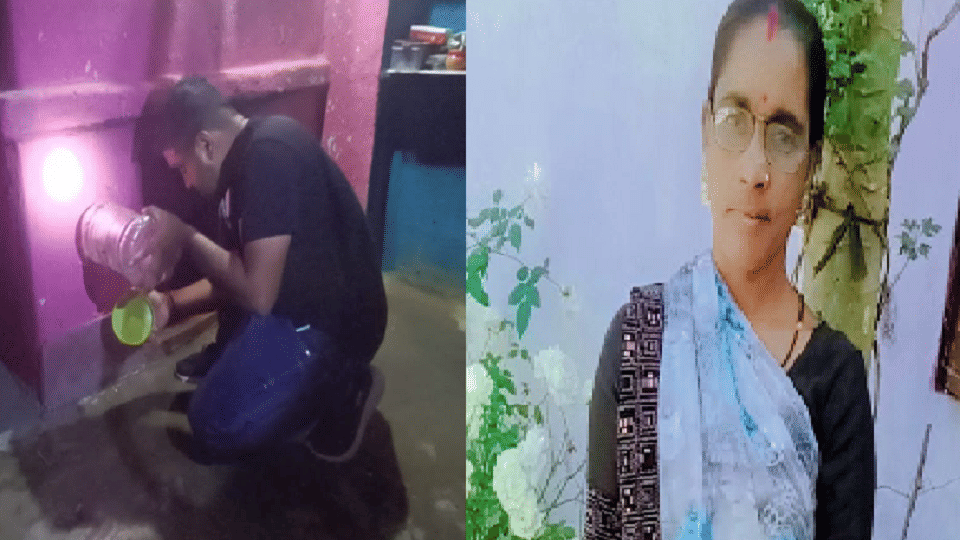 korba sleeping woman was bitten by poisonous snake