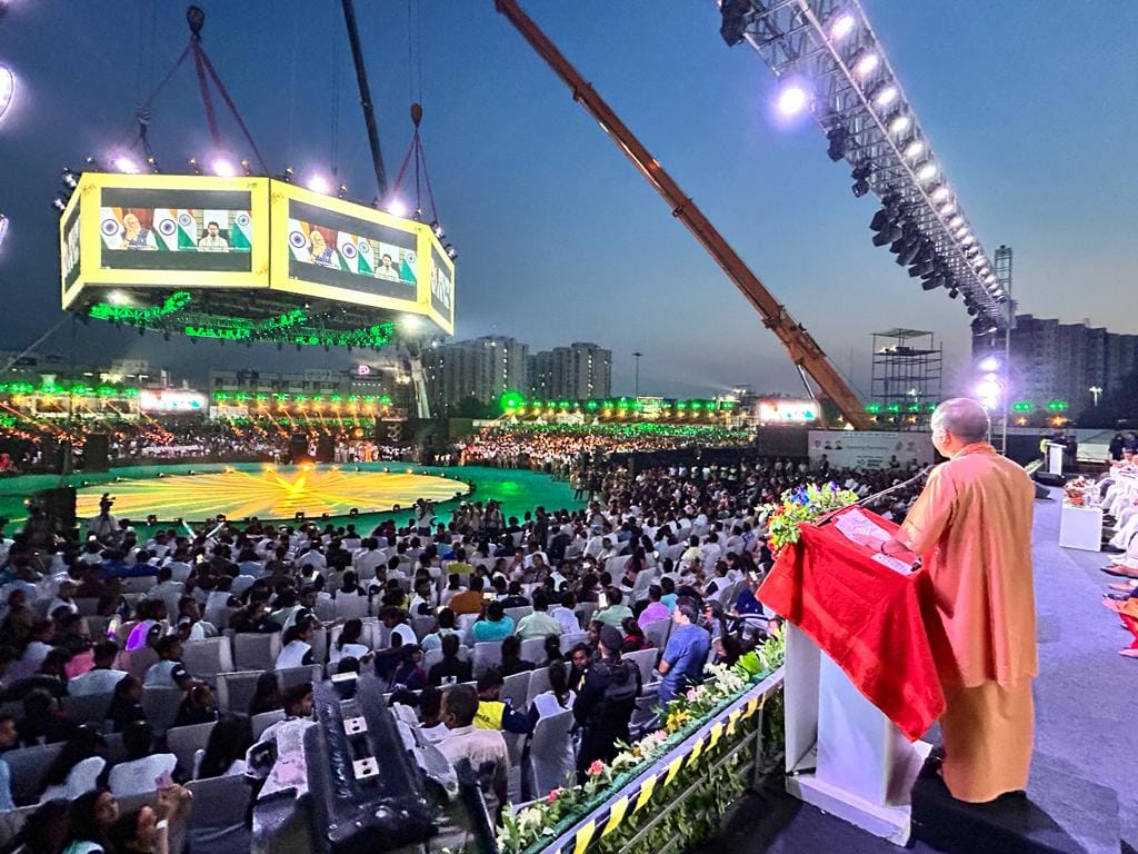 Khelo India University Games: CM Yogi said, the players in the Games are a reflection of India's new energy